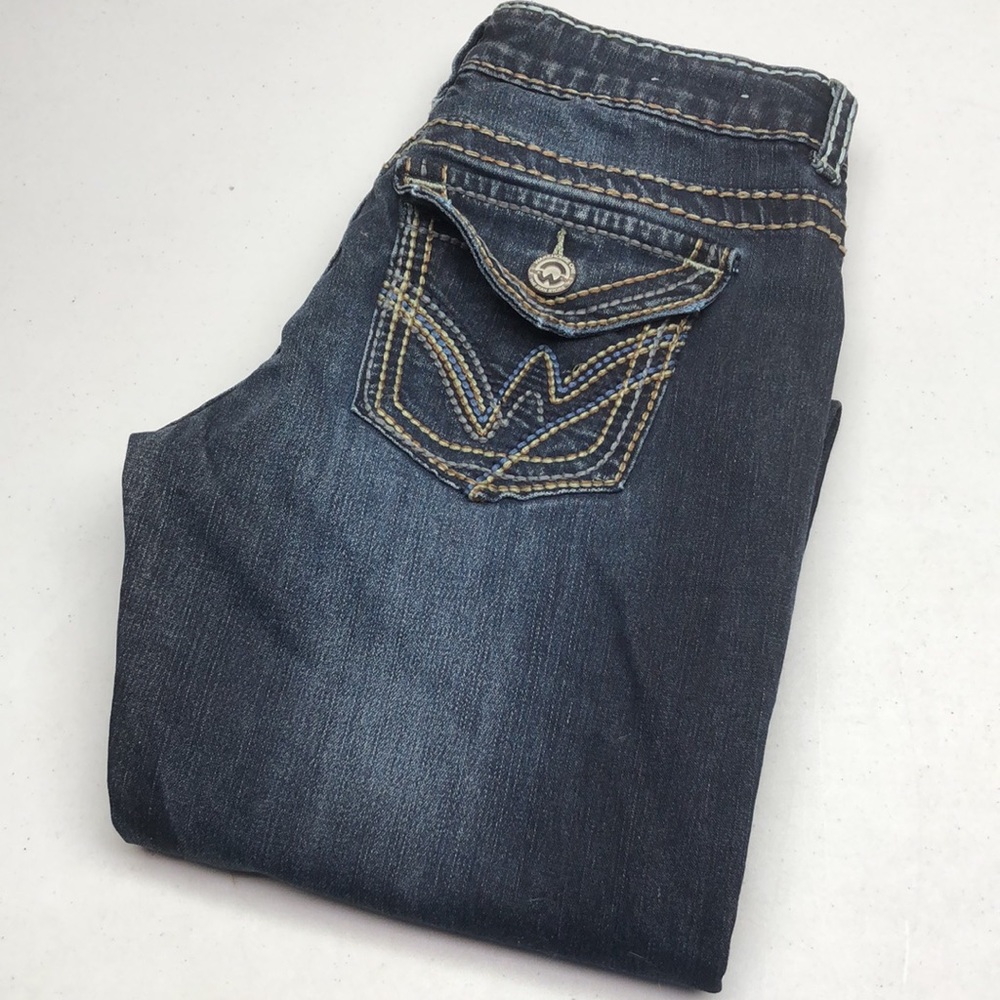 PREMIUM WAREHOUSE MID-RISE BOOT JEANS 28x32 ⭐️